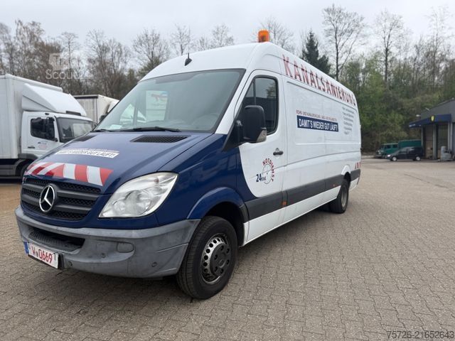 Saugwagen MERCEDES-BENZ 516 CDI, erst 222 Tkm, guter Zustand, Leistikow