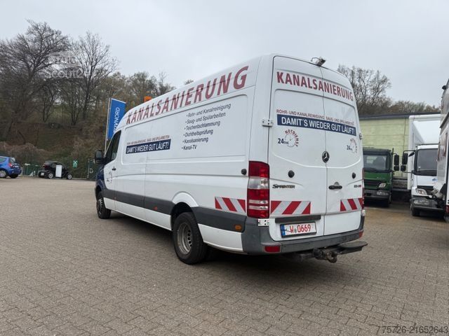 Saugwagen MERCEDES-BENZ 516 CDI, erst 222 Tkm, guter Zustand, Leistikow