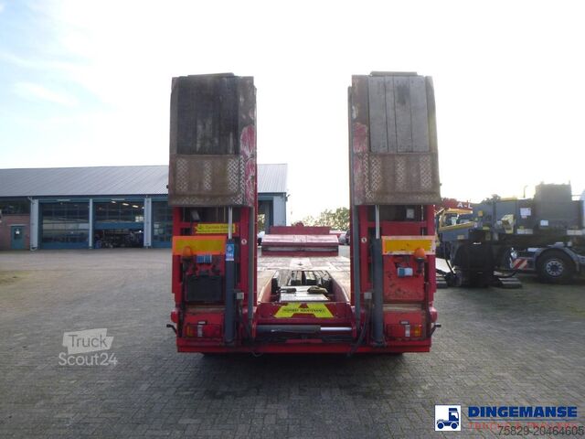 Semi surbaissé Nooteboom 4-axle semi-lowbed trailer ext. 73 t + ramps