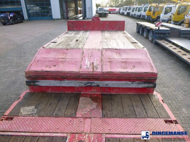 Semi surbaissé Nooteboom 4-axle semi-lowbed trailer ext. 73 t + ramps