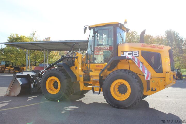 Chargeuse-pelleteuse JCB 427 HT High-Lift Hubgerüst + 40 cm