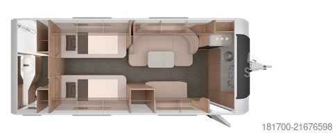 Przyczepa kempingowa Knaus Südwind 650 PEB 60 YEARS *2022*2.500kg*Klima*DuoC*
