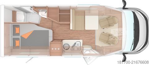 Caravana semiintegrada Weinsberg CaraCompact 600 MF EDITION [PEPPER] TraumMobil* Autark-e*