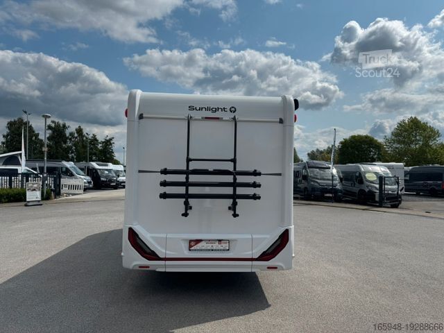 Teilintegriertes Wohnmobil SUNLIGHT * T 68 *Automatik**Hubbett**schwarz*