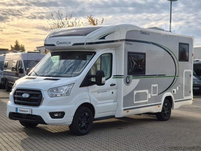 Halvintegrerad husbil CHAUSSON 627 Titanium Line *MJ26*Arctic*Hubbett*Automatik