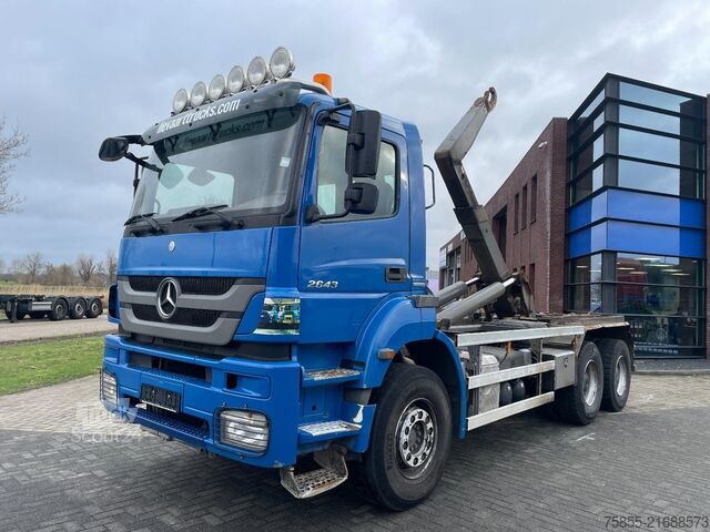 Sistem ročice s kavljem Mercedes-Benz Axor 2643 6x4 Hooklift / Containersystem / FULL...