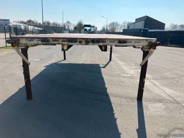 Değiştirme kasalı treyler KRONE Wechselbrücke Pritsche