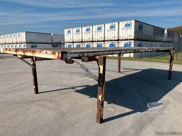 Değiştirme kasalı treyler KRONE Wechselbrücke Pritsche