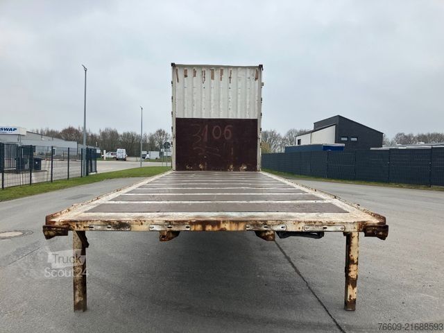 Değiştirme kasalı treyler KRONE Wechselbrücke Pritsche