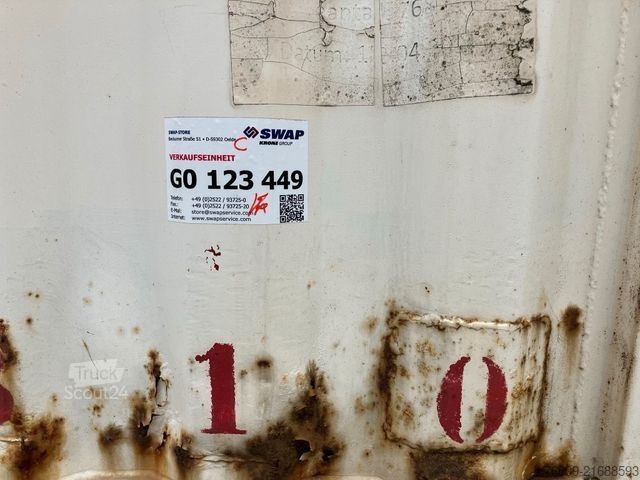 Değiştirme kasalı treyler KRONE Wechselbrücke Pritsche