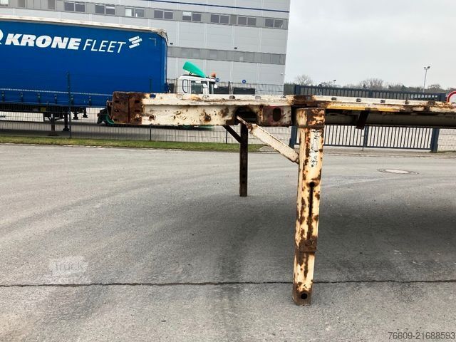 Değiştirme kasalı treyler KRONE Wechselbrücke Pritsche