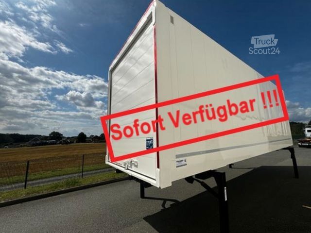 Değiştirme kasalı treyler KRONE Heck Alu.- Rolltor