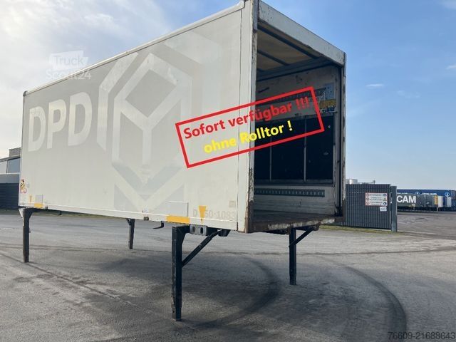 Remolque con caja móvil SPIER Wechselbrücke Koffer