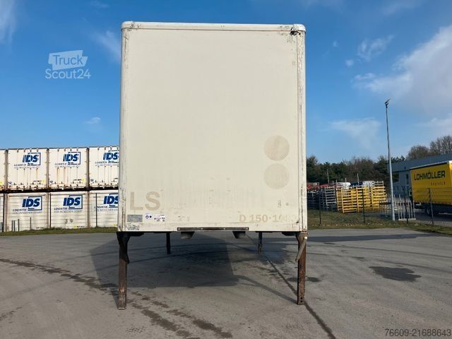 Remolque con caja móvil SPIER Wechselbrücke Koffer