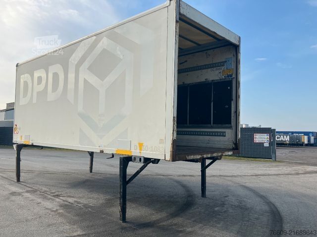 Remolque con caja móvil SPIER Wechselbrücke Koffer