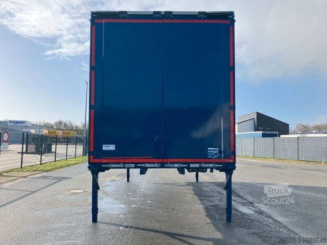 Değiştirme kasalı treyler KRONE Wechselbrücke Plane