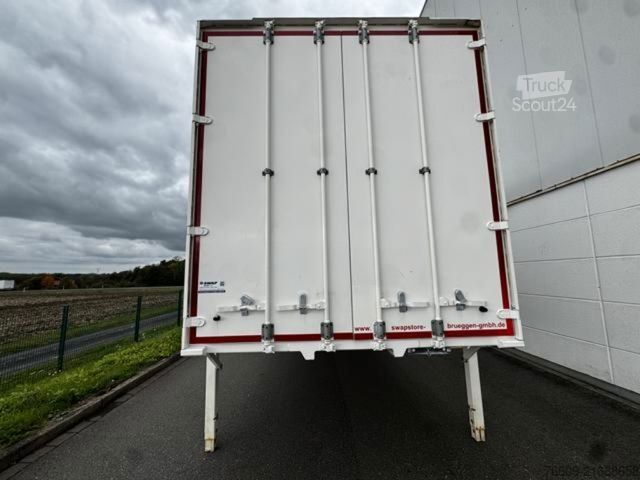 Değiştirme kasalı treyler KRONE Heck hohe Portaltüren