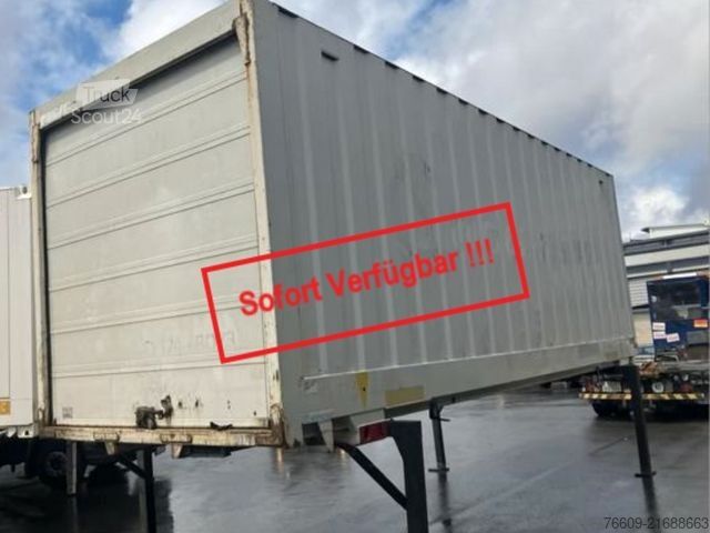 Değiştirme kasalı treyler KRONE Heck Alu.- Rolltor