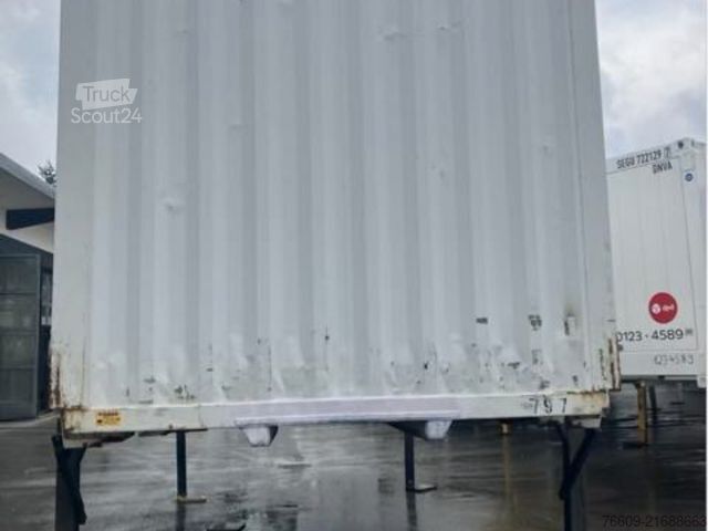 Değiştirme kasalı treyler KRONE Heck Alu.- Rolltor