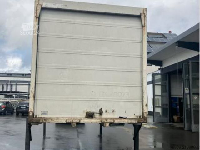 Değiştirme kasalı treyler KRONE Heck Alu.- Rolltor