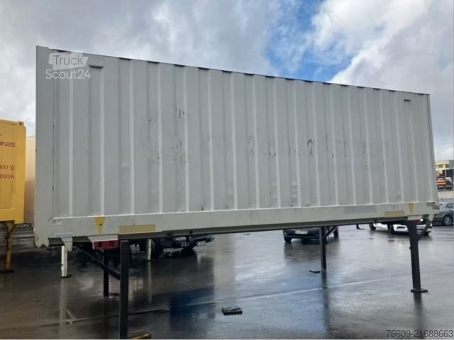 Değiştirme kasalı treyler KRONE Heck Alu.- Rolltor