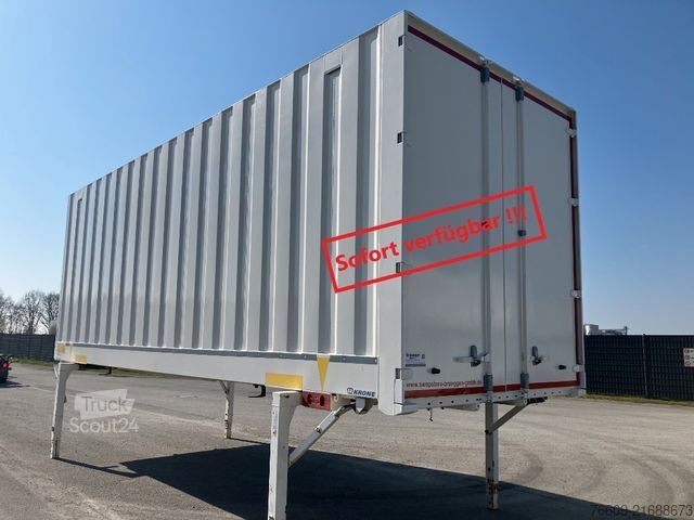 Değiştirme kasalı treyler KRONE Wechselbrücke Koffer