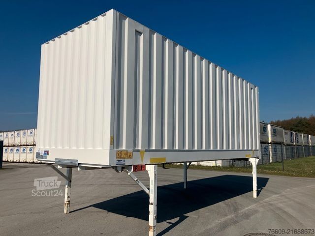 Değiştirme kasalı treyler KRONE Wechselbrücke Koffer