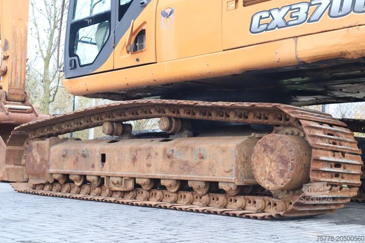 Gravemaskine med larvebånd Case CX370C | CX 370 C | BUCKET | QUICK COUPLER