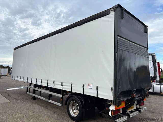 Prelate glisante Groenewegen City oplegger LBW Laadklep, Stang