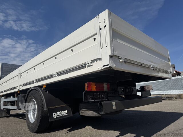 Axor 1829 L platós teherautó, 7,35 m-es raktér, légrugózás Mercedes-Benz Axor 1829 L Pritsche 7,35m, Luftfederung