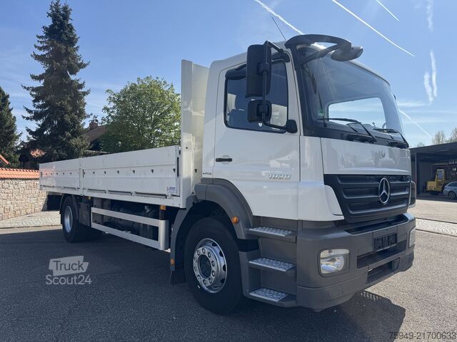 Axor 1829 L platós teherautó, 7,35 m-es raktér, légrugózás Mercedes-Benz Axor 1829 L Pritsche 7,35m, Luftfederung