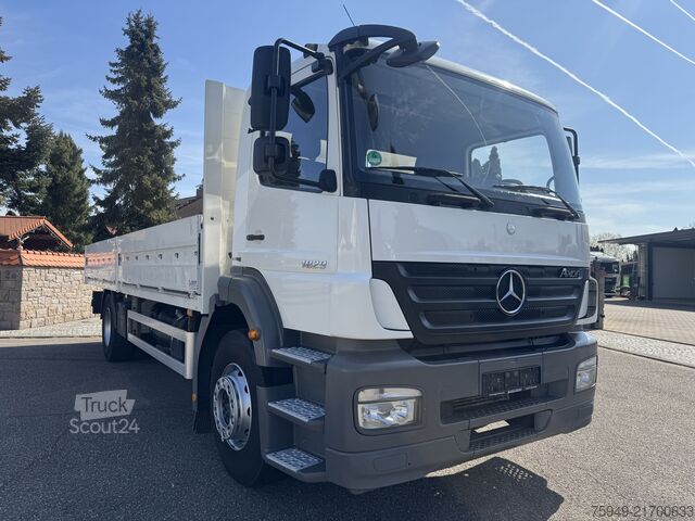 Axor 1829 L platós teherautó, 7,35 m-es raktér, légrugózás Mercedes-Benz Axor 1829 L Pritsche 7,35m, Luftfederung