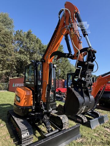 Minibagger mit Heizung & Klimaanlage Tec-Point Minibagger Kubotamotor YX35 | 3,8 t | Stahlketten | PowerTilt |