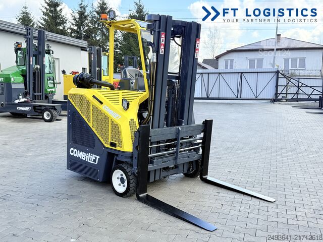 4-vejs gaffeltruck Combilift CB2500 GAS TRIPLEX 4900 FORK POSITIONER
