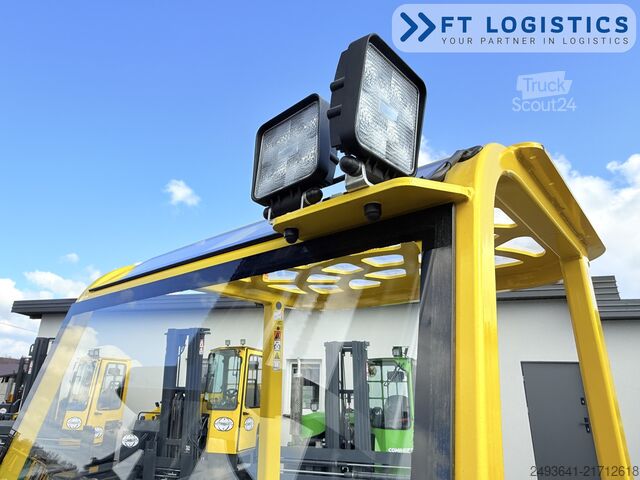 4-vejs gaffeltruck Combilift CB2500 GAS TRIPLEX 4900 FORK POSITIONER