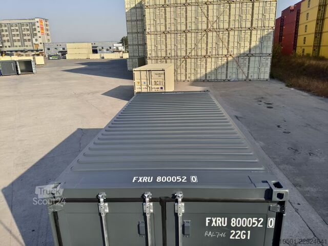 حاوية شحن 20 Fuß Seecontainer /One Way / Anthrazit self storage / Lagercontainer / 6m