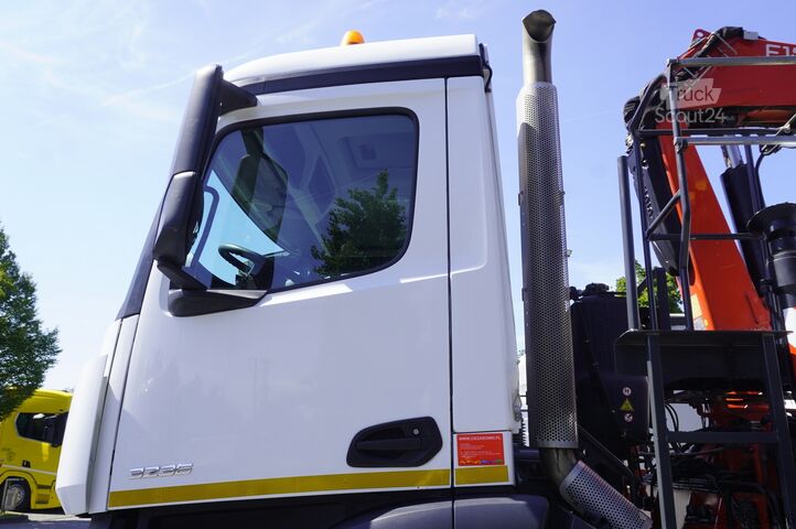 قلاب تفريغ ثنائي الاتجاه Mercedes-Benz Arocs 3236 8x4 / HDS Fassi F155A.0.22