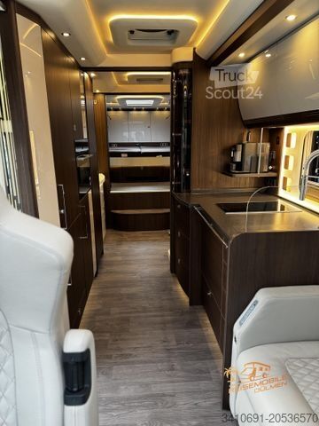 Integriertes Wohnmobil MORELO Grand Empire 118 GSO 1853 L Sportwagen Slideout