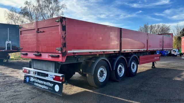 Werkplatform oplegger SCHMITZ CARGOBULL SPN335 Lift*Bordwände*Rungen*TOP-Zustand