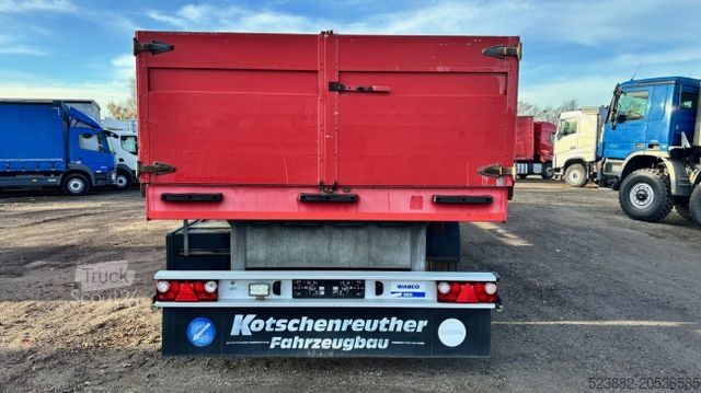 Werkplatform oplegger SCHMITZ CARGOBULL SPN335 Lift*Bordwände*Rungen*TOP-Zustand