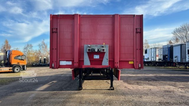 Werkplatform oplegger SCHMITZ CARGOBULL SPN335 Lift*Bordwände*Rungen*TOP-Zustand