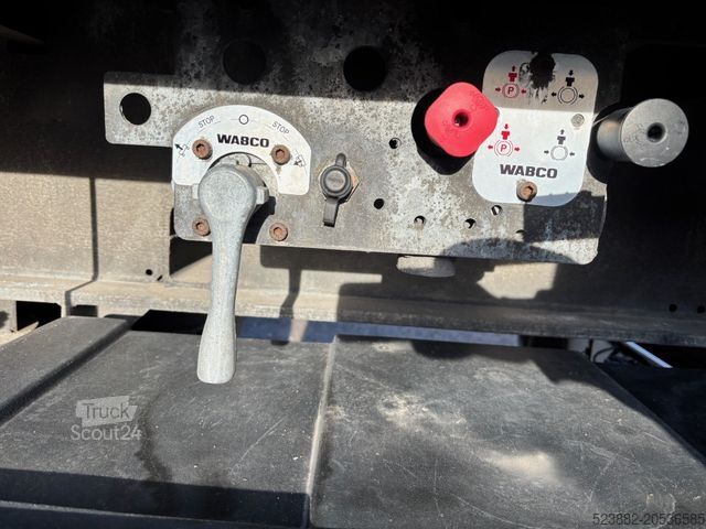 Werkplatform oplegger SCHMITZ CARGOBULL SPN335 Lift*Bordwände*Rungen*TOP-Zustand