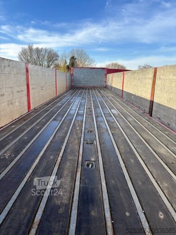 Werkplatform oplegger SCHMITZ CARGOBULL SPN335 Lift*Bordwände*Rungen*TOP-Zustand