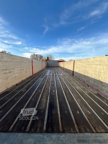 Werkplatform oplegger SCHMITZ CARGOBULL SPN335 Lift*Bordwände*Rungen*TOP-Zustand