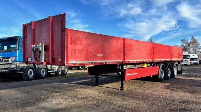 Semiremorcă deschisă SCHMITZ CARGOBULL SPN335 Lift*Bordwände*Rungen*TOP-Zustand