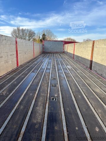 Auflieger mit offener Pritsche SCHMITZ CARGOBULL SPN335 Lift*Bordwände*Rungen*TOP-Zustand