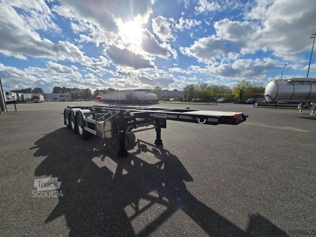 Wissellaadbak oplegger  Seyit Usta Tankcontainerchassis 20"