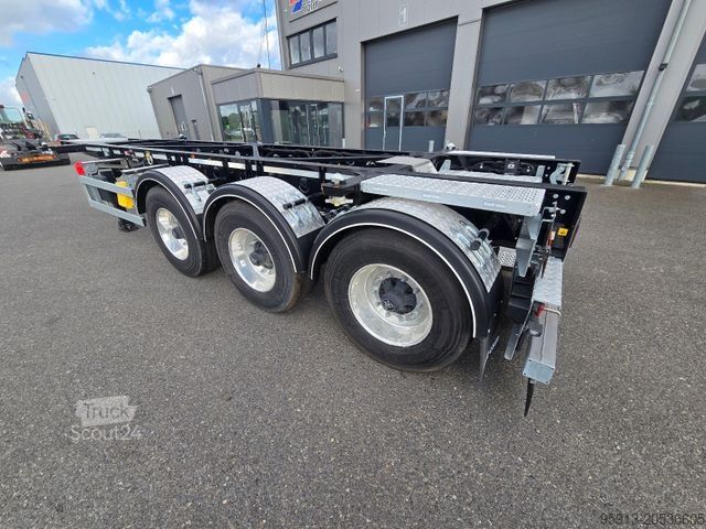 Wissellaadbak oplegger  Seyit Usta Tankcontainerchassis 20"