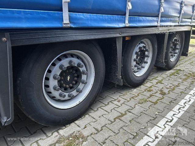 Nyitott ponyvás félpótkocsi Schmitz Cargobull Schiebeplane Mega