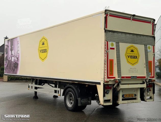 Semiremorcă carosată PACTON TBD 122 TAIL LIFT STEERING AXLE 1075x250x230 INS